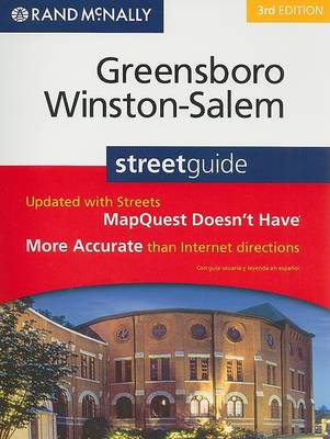 Cover of Rand McNally Greensboro/Winston-Salem Street Guide