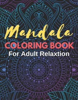 Book cover for Mandala Coloring Books for Adult Relaxation Therapy