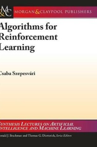 Cover of Algorithms for Reinforcement Learning