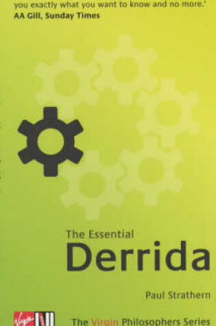 Cover of The Essential Derrida