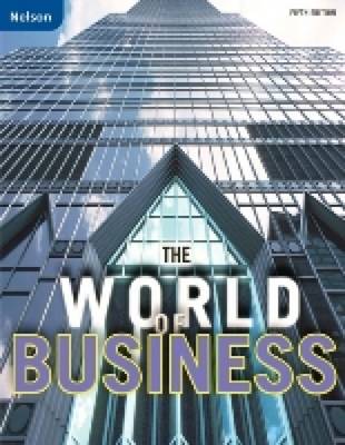 Book cover for The World of Business