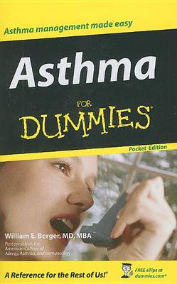 Cover of Asthma for Dummies: Pocket