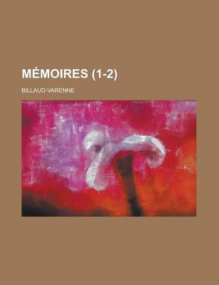 Book cover for Memoires (1-2)