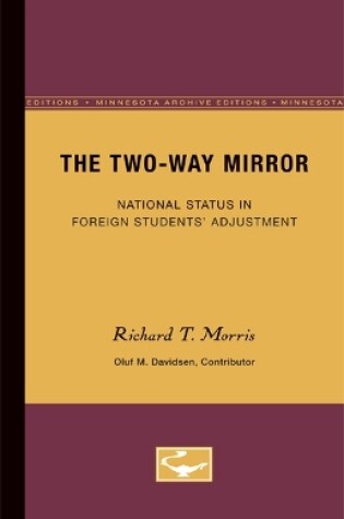 Cover of The Two-Way Mirror