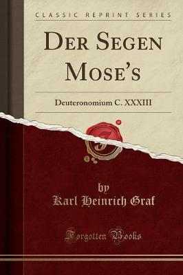 Book cover for Der Segen Mose's