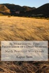 Book cover for 60 Worksheets - Find Predecessor of 1 Digit Numbers