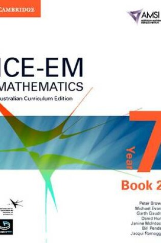 Cover of ICE-EM Mathematics Australian Curriculum Edition Year 7 Book 2