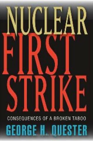 Cover of Nuclear First Strike