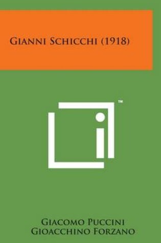 Cover of Gianni Schicchi (1918)