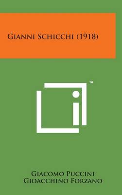 Book cover for Gianni Schicchi (1918)