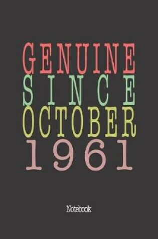Cover of Genuine Since October 1961