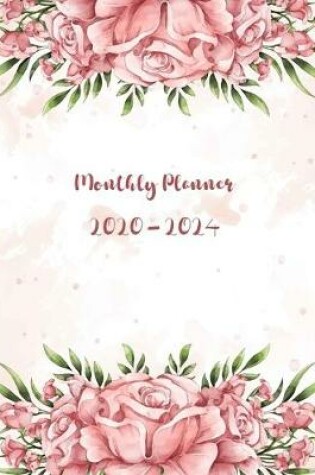 Cover of Monthly Planner 2020-2024
