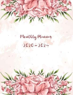 Book cover for Monthly Planner 2020-2024