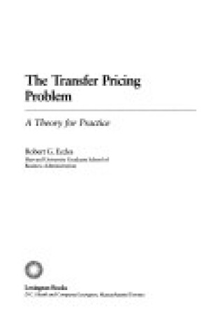 Cover of Transfer Pricing Problem