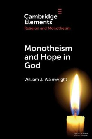 Cover of Monotheism and Hope in God