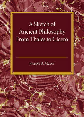 Book cover for A Sketch of Ancient Philosophy