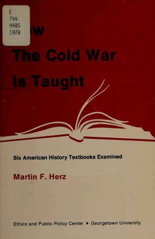 Book cover for How Cold War is Taught CB