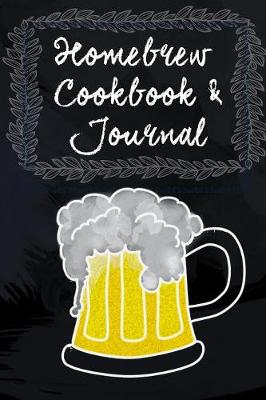 Book cover for Homebrew and Cookbook Journal
