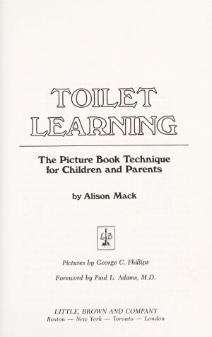 Book cover for Toilet Learning