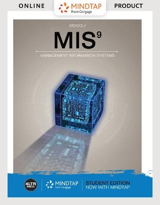 Book cover for Mindtap for Bidgoli's Mis, 1 Term Printed Access Card