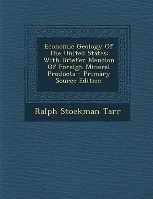 Book cover for Economic Geology of the United States