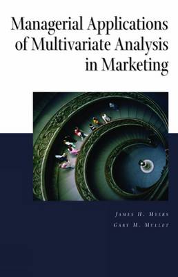 Book cover for Managerial Applications of Multivariate Analysis in Marketing