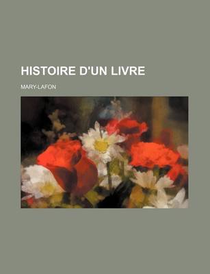 Book cover for Histoire D'Un Livre