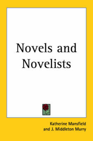 Cover of Novels and Novelists