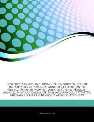 Cover of Articles on Benedict Arnold, Including