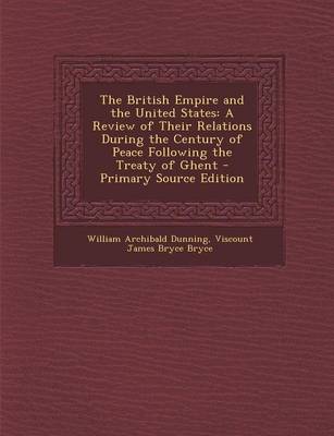 Book cover for The British Empire and the United States