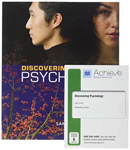 Book cover for Discovering Psychology & Achieve Read & Practice for Discovering Psychology (Six-Months Access)