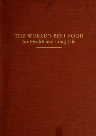 Book cover for Worlds Best Food