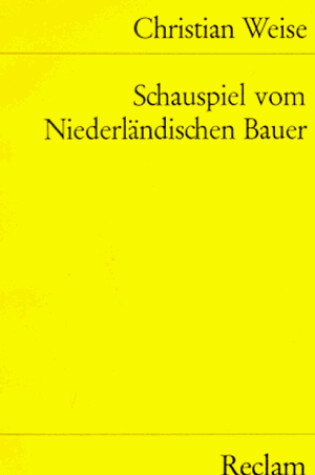 Cover of Schauspiel Vom Niederlandische