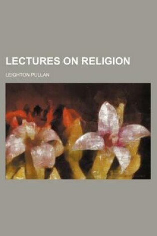 Cover of Lectures on Religion