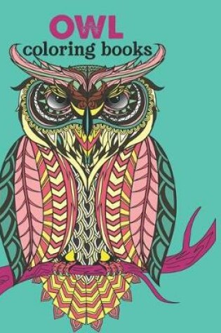 Cover of Owl coloring book