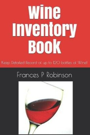 Cover of Wine Inventory Book