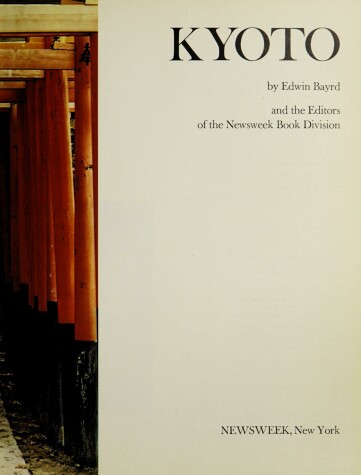 Cover of Kyoto