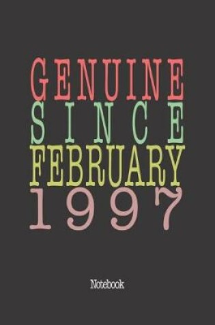 Cover of Genuine Since February 1997