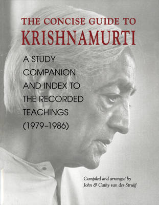 Book cover for The Concise Guide to Krishnamurti