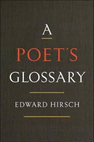 Cover of Poet's Glossary, A