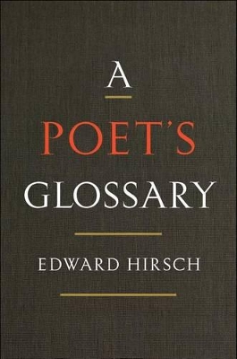 Book cover for Poet's Glossary, A
