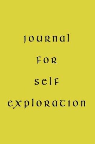 Cover of Journal For Self Exploration