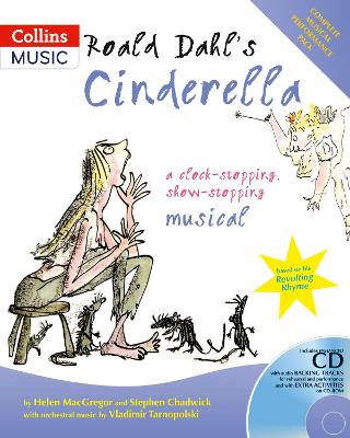 Book cover for Roald Dahl's Cinderella (Book + CD/CD-ROM)