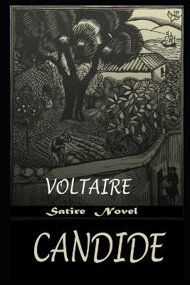 Book cover for Candide By Voltaire Illustrated Novel