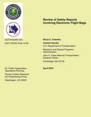 Book cover for Review of Safety Reports Involving Electronic Flight Bags