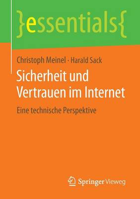 Book cover for Sicherheit und Vertrauen im Internet