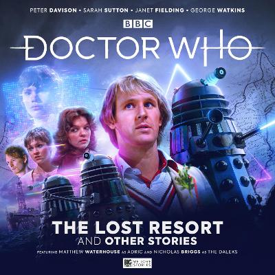 Book cover for The Fifth Doctor Adventures: The Lost Resort and Other Stories
