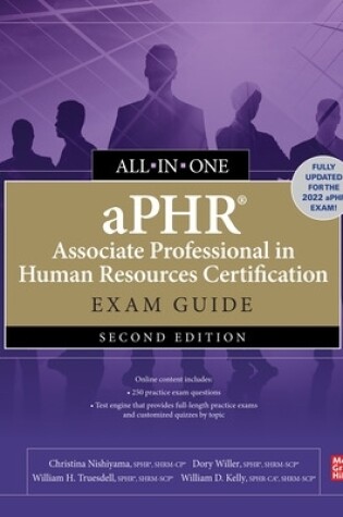 Cover of aPHR Associate Professional in Human Resources Certification All-in-One Exam Guide, Second Edition