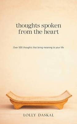 Book cover for Thoughts Spoken From the Heart