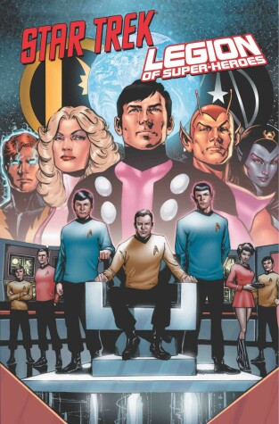 Book cover for Star Trek / Legion of Super-Heroes